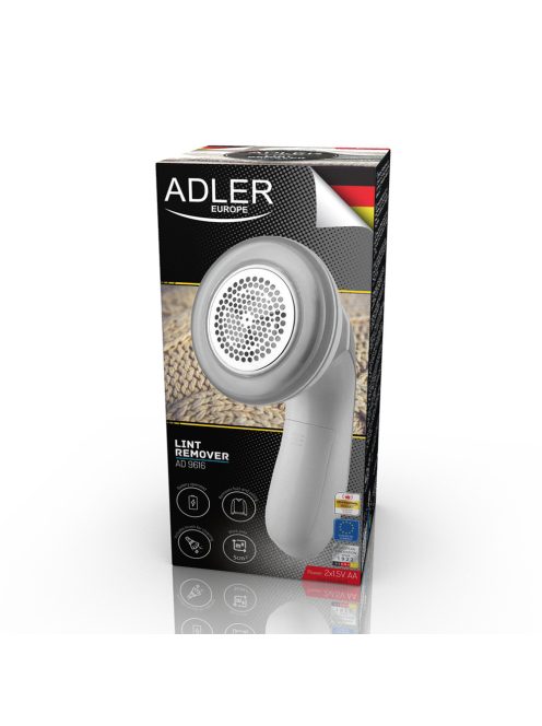 Уред за почистване на мъх за дрехите ADLER AD-9616, Бял - Код G8633