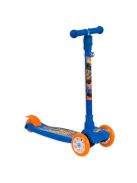 Детска тротинетка Camokat Hot Wheels, С фар, 3 гуми